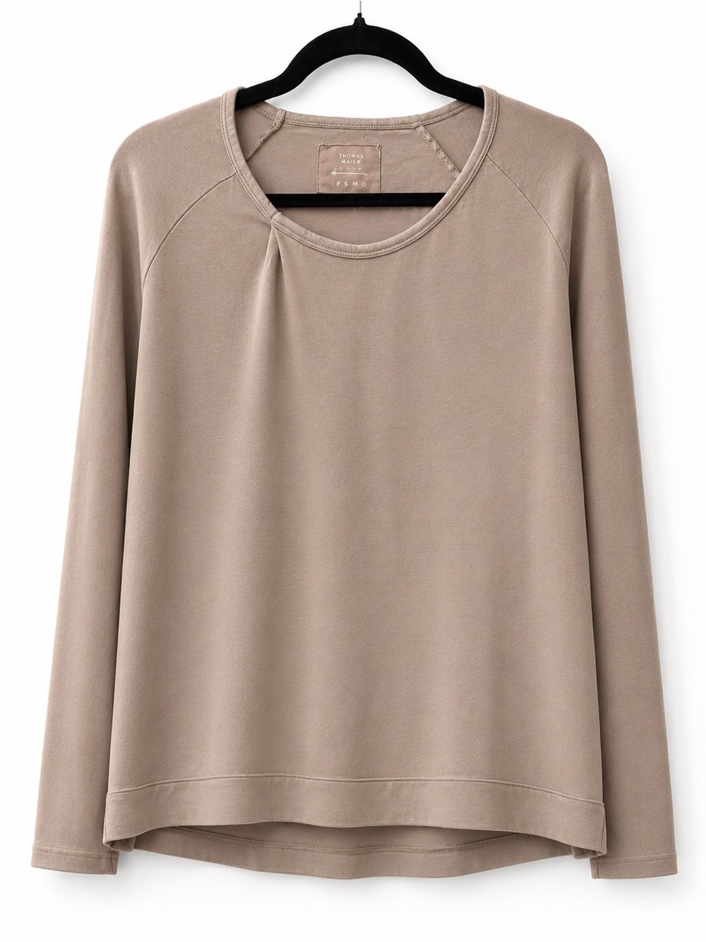 Brochu Walker 24/7 Taupe Long-Sleeve Top – Size Large